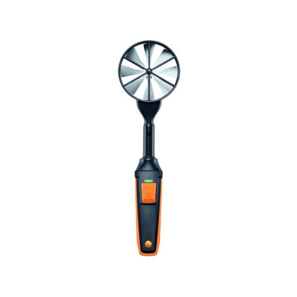 Hochpräzise Flügelrad-Sonde (Ø 100 mm, digital)  - mit Bluetooth® inkl. Temperatursensor