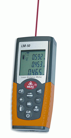Dostmann LM 50 Laser-Distanzmessgerät