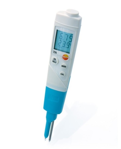Set testo 206 - pH2 Einhand-pH-/Temperatur-Messgerät