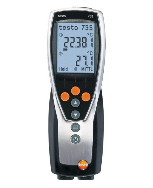 testo 735-1  - Temperaturmessgerät (3-Kanal)