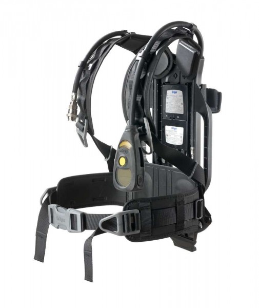 Dräger PSS 5000 DP mit Einzelflaschenspannband, BG 7000, Safety Belt
