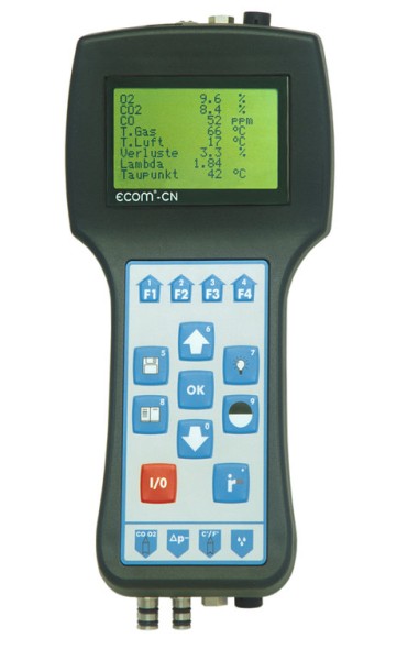 Geräteservice mit neuem O2-Sensor und Filter für ecom-CN