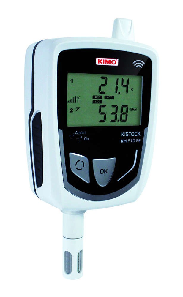 KIMO KH 210-AO-RF Funkdatenlogger für Temperatur und Feuchte