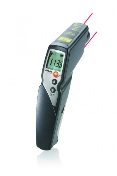 testo 830-T4 Infrarot-Thermometer mit 2-Punkt-Lasermarkierung