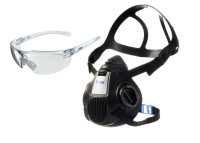 Dräger Halbmaske X-plore 3300 (M) + gratis Schutzbrille X-pect 8320