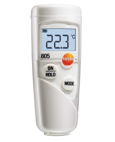 testo 805 - Mini-Infrarot-Thermometer mit Schutzhülle