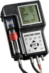 Geräteservice mit neuem O2-Sensor und Filter für MRU Spectra 2000